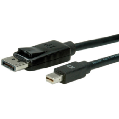 Roline DisplayPort kabel v1.1, DP - Mini DP, M/M, 2.0m, crni  / 11.04.5635